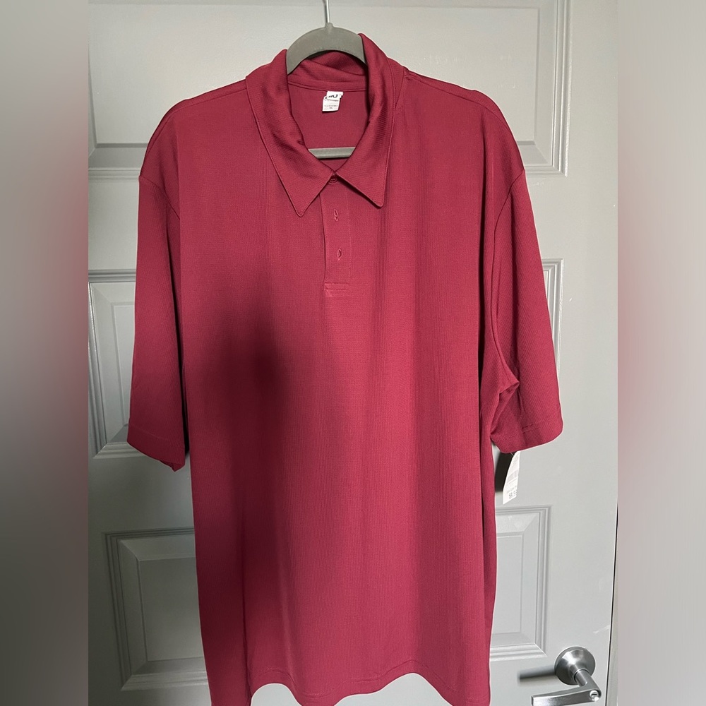 Alo Men's Performance Three-Button Mesh Polo Shirt